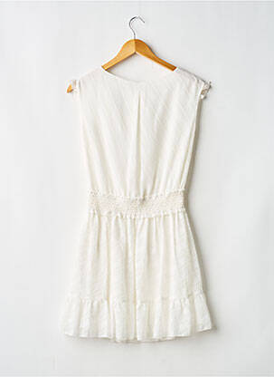 Robe courte manches courtes manches courtes blanc PATRIZIA PEPE femme