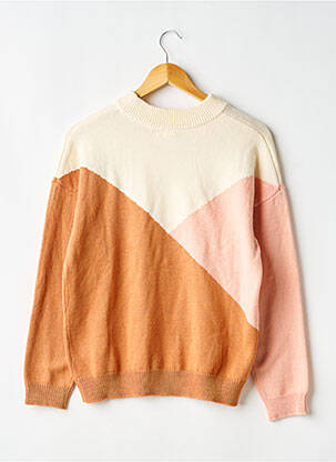 Pull coupe droite manches longues beige ROXY femme