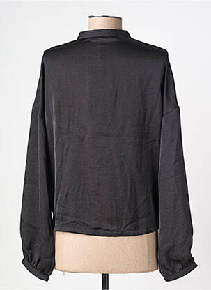 Chemisier coupe droite manches longues noir VERO MODA femme