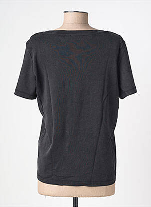 T-shirt sérigraphie floquée manches courtes noir VERO MODA femme