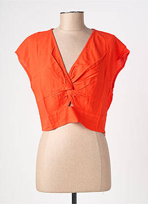 Top manches courtes manches courtes rouge VERO MODA femme