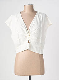 Top manches courtes manches courtes blanc VERO MODA femme