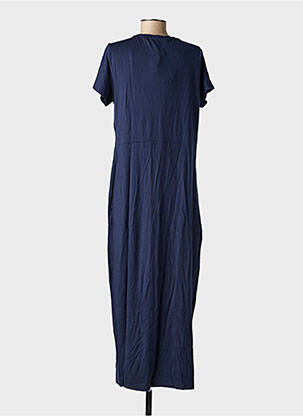 Robe longue manches longues manches longues bleu VERO MODA femme