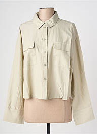 Chemisier coupe droite manches longues vert VERO MODA femme