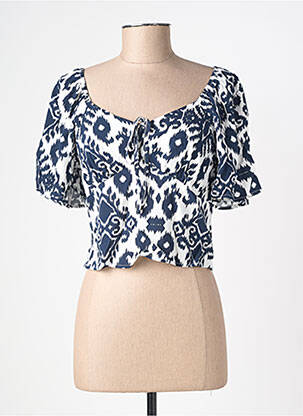 Top manches courtes manches courtes bleu VERO MODA femme