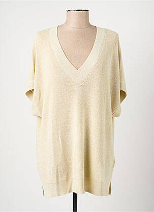 Pull col v manches courtes or VERO MODA femme