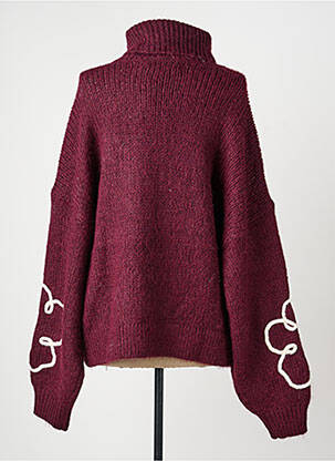 Pull col roulé manches longues manches longues violet VERO MODA femme