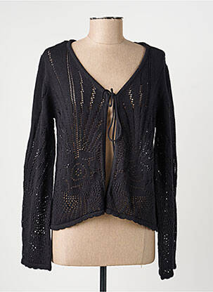 Gilet manches longues col v noir VERO MODA femme