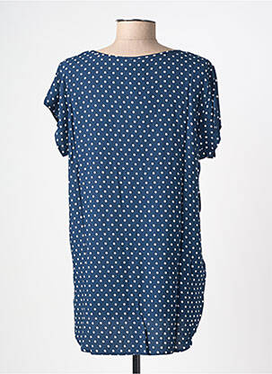 T-shirt coupe droite manches courtes bleu VERO MODA femme
