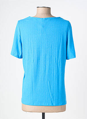 T-shirt coupe droite manches courtes bleu VERO MODA femme