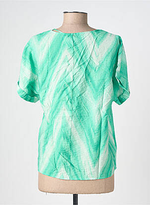 T-shirt coupe droite manches courtes vert VERO MODA femme