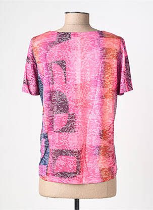 T-shirt imprimé fantaisie manches courtes rose STREET ONE femme