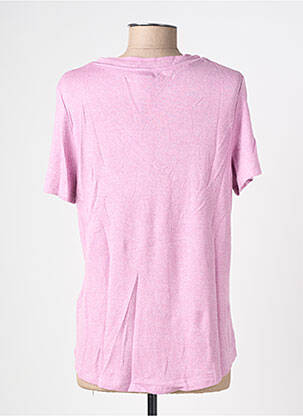 T-shirt coupe droite manches courtes rose STREET ONE femme