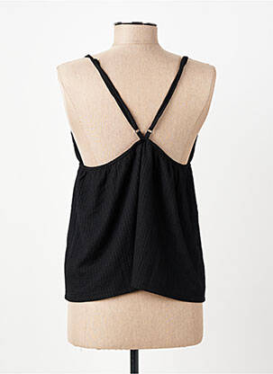 Top stretch fines bretelles noir VERO MODA femme