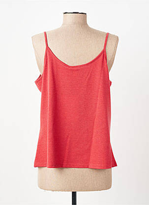 T-shirt stretch fines bretelles rouge VERO MODA femme