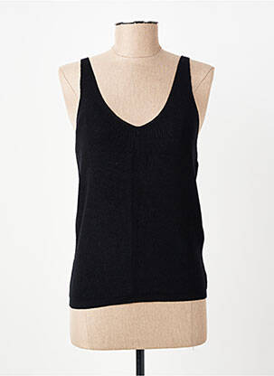 Top stretch sans manche noir VERO MODA femme