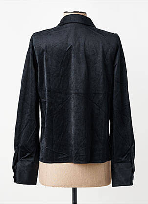 Chemisier coupe droite manches longues noir VERO MODA femme