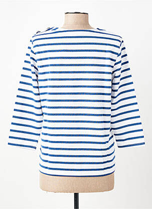 Top tissage jersey manches longues bleu VERO MODA femme