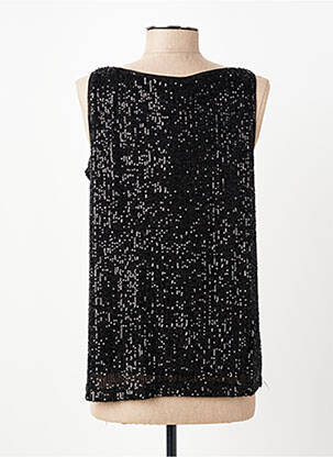 Top stretch sans manche noir STREET ONE femme