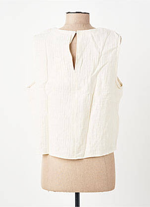 Top sans manche sans manche beige AWARE BY VERO MODA femme