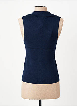 Top stretch sans manche bleu VERO MODA femme