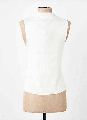 Top stretch sans manche blanc VERO MODA femme