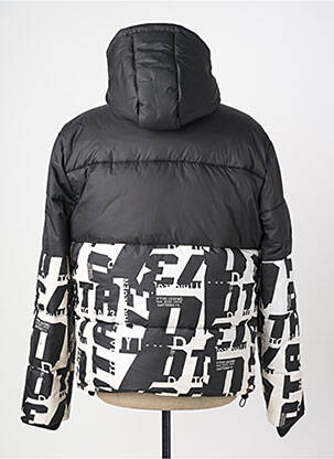Doudoune poches a capuche noir DAYTONA homme