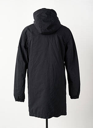 Parka manches longues a capuche noir DAYTONA homme