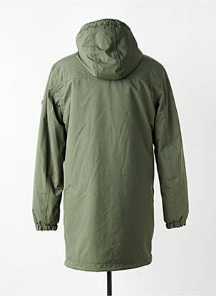 Parka manches longues a capuche vert DAYTONA homme
