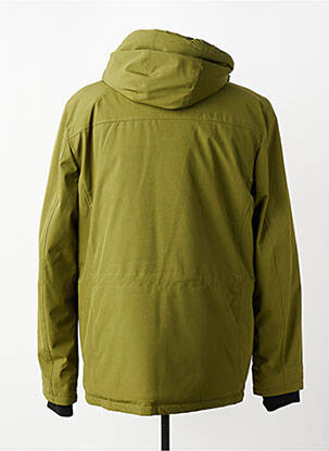 Parka manches longues a capuche vert DAYTONA homme