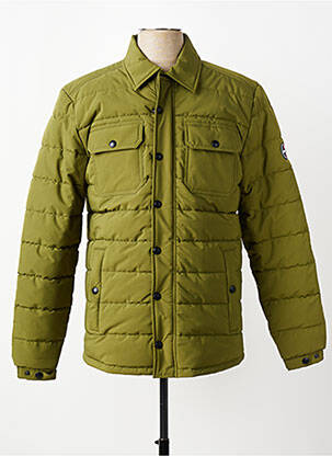 Doudoune manches longues sans capuche vert DAYTONA homme