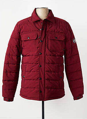 Doudoune manches longues sans capuche rouge DAYTONA homme
