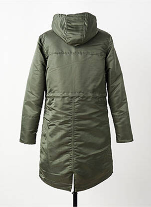 Doudoune poches a capuche vert ROSE GARDEN femme