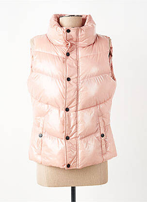 Doudoune poches sans capuche rose ROSE GARDEN femme