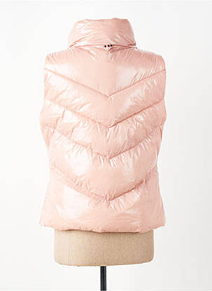 Doudoune poches sans capuche rose ROSE GARDEN femme