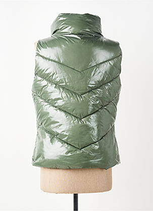 Doudoune poches sans capuche vert ROSE GARDEN femme