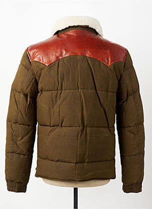 Doudoune poches sans capuche vert IRON AND RESIN homme
