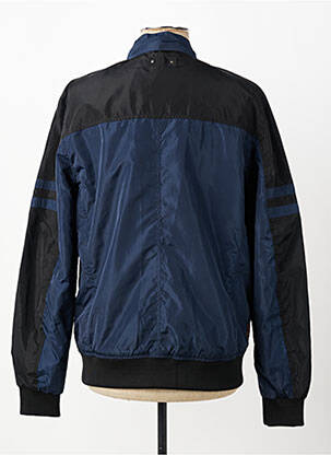 Blouson effet matière satinée noir DAYTONA femme
