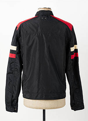 Blouson finition intérieure doublure satiné noir DAYTONA homme