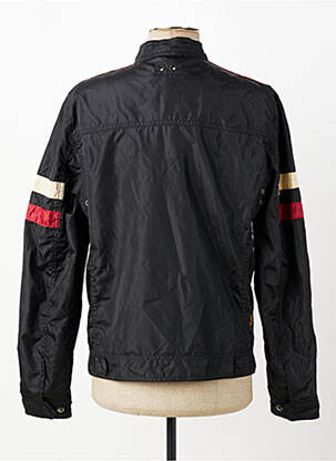 Blouson col col montant noir DAYTONA femme