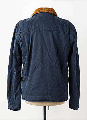 Parka sans capuche sans capuche bleu IRON AND RESIN homme