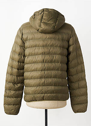 Doudoune manches longues a capuche vert DAYTONA homme
