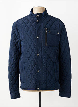 Doudoune poches sans capuche bleu DAYTONA homme
