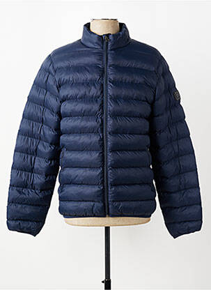 Doudoune poches sans capuche bleu DAYTONA homme
