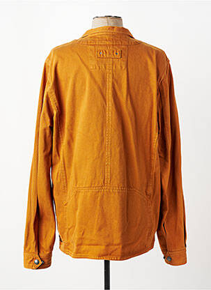 Veste casual coupe droite orange DAYTONA homme