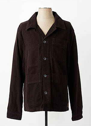 Veste casual coupe droite marron IRON AND RESIN homme