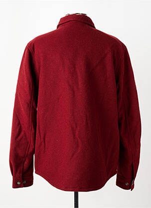 Veste casual coupe droite rouge IRON AND RESIN homme