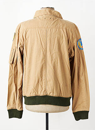 Blouson resserrée sur le bas beige DAYTONA homme