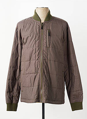 Doudoune poches sans capuche vert IRON AND RESIN homme