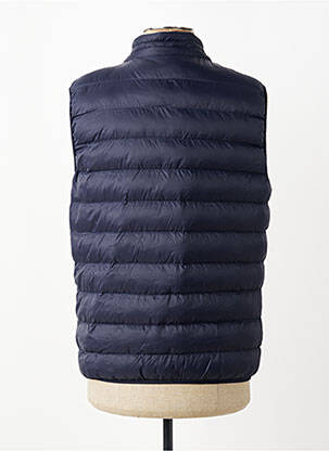 Doudoune poches sans capuche bleu DAYTONA homme